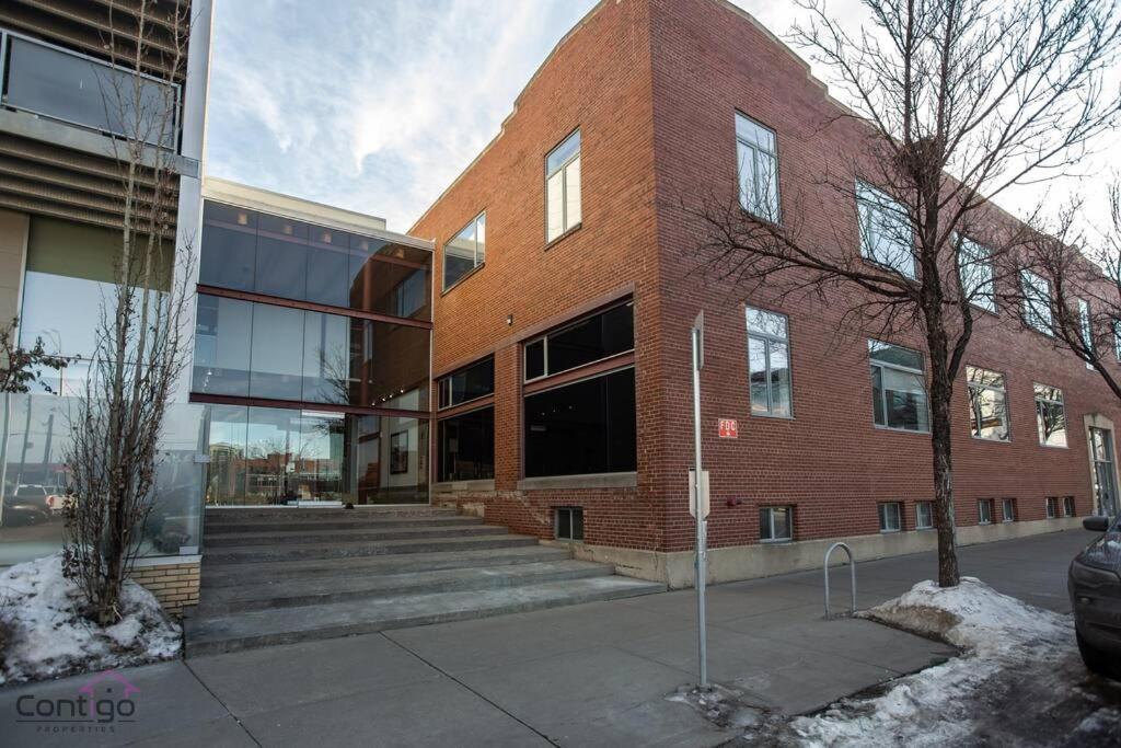 Historic Jd Loft, Near Ice District, Rogers Place, Ug Parking Edmonton Exterior foto